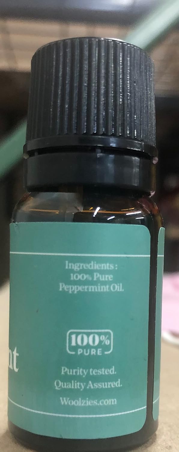 Organic Peppermint Essential Oil - 4 fl oz Pure Therapeutic Grade Aromatherapy Oil for Diffusers, Humidifiers, Hair Growth, Skin, Headaches & Muscle Pain - Espot.com.au