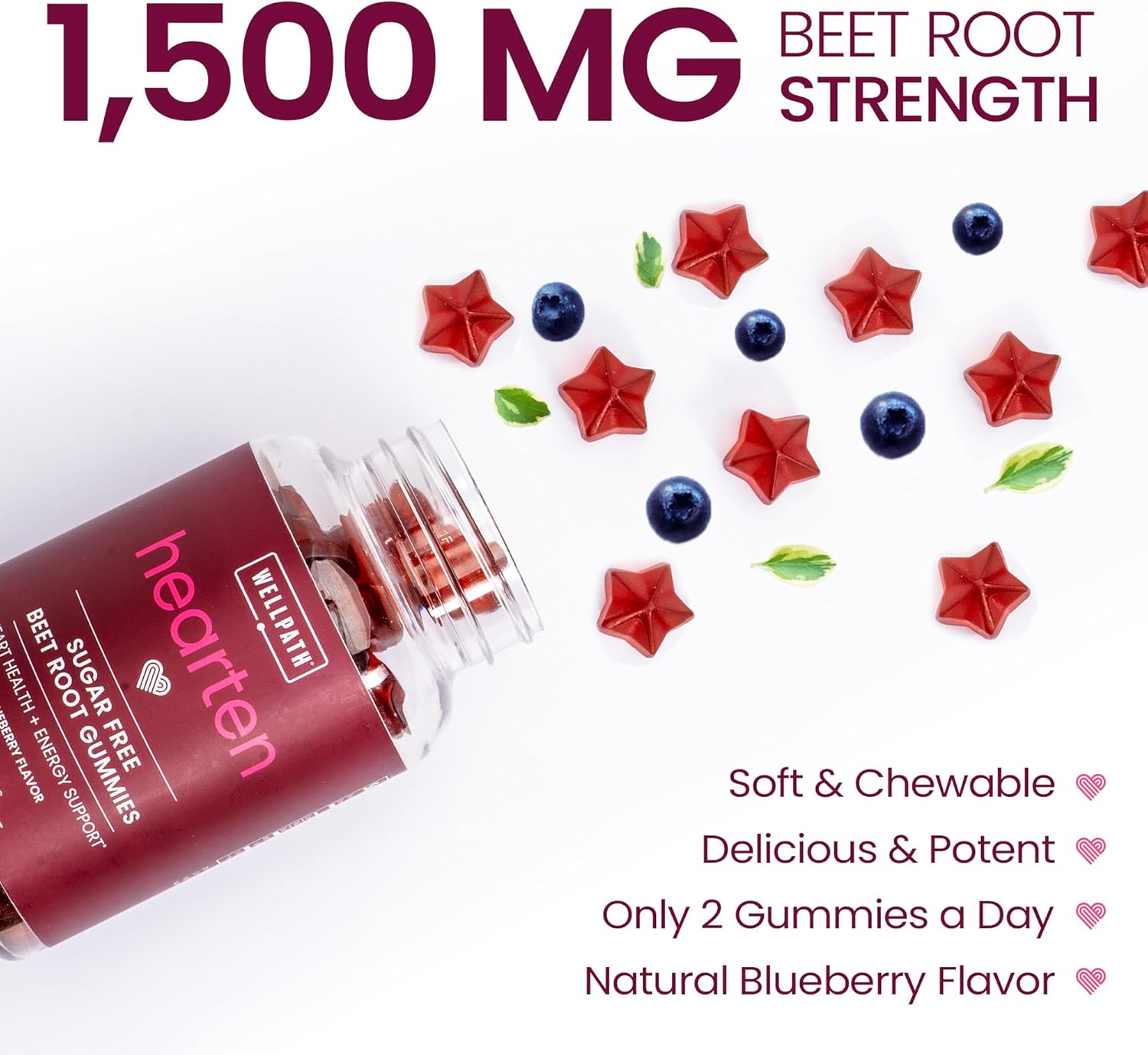 sugar-free-beet-root-gummies-1500mg-blueberry-flavor---blood-pressure-stress-relief-supplement---mood-support---calm-stress-energy---60-ct-6