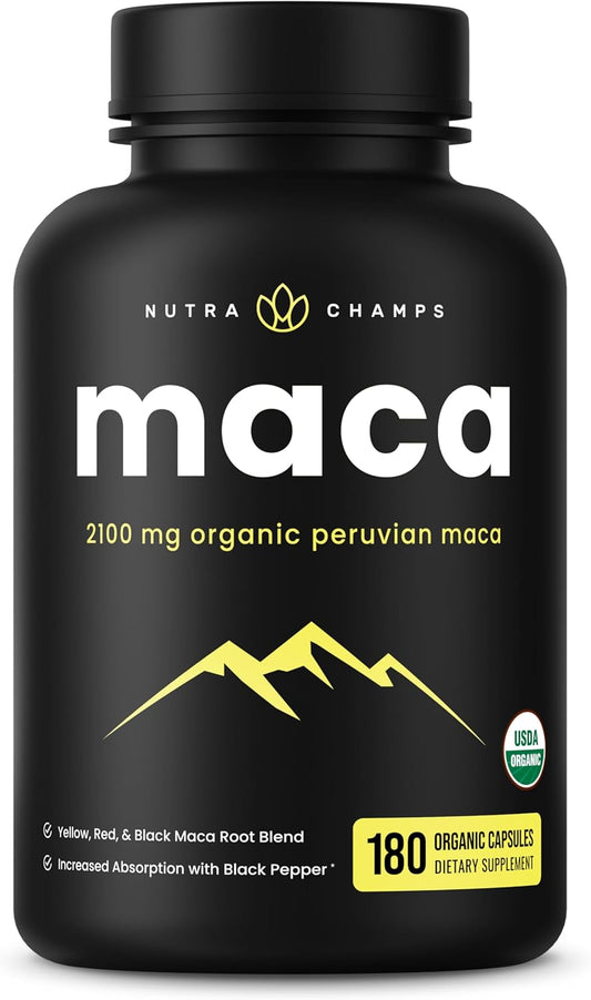 organic-maca-root-capsules-2100mg---180-capsules-black-red-yellow-peruvian-gelatinized-highest-potency-maca-root-powder-supplement-for-mood-reproduction-energy---men-women-1
