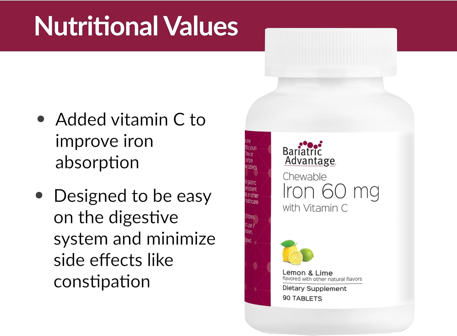 chewable-iron-supplement-60-mg-with-vitamin-c-for-bariatric-patients---lemon-lime-flavor-90-count-5