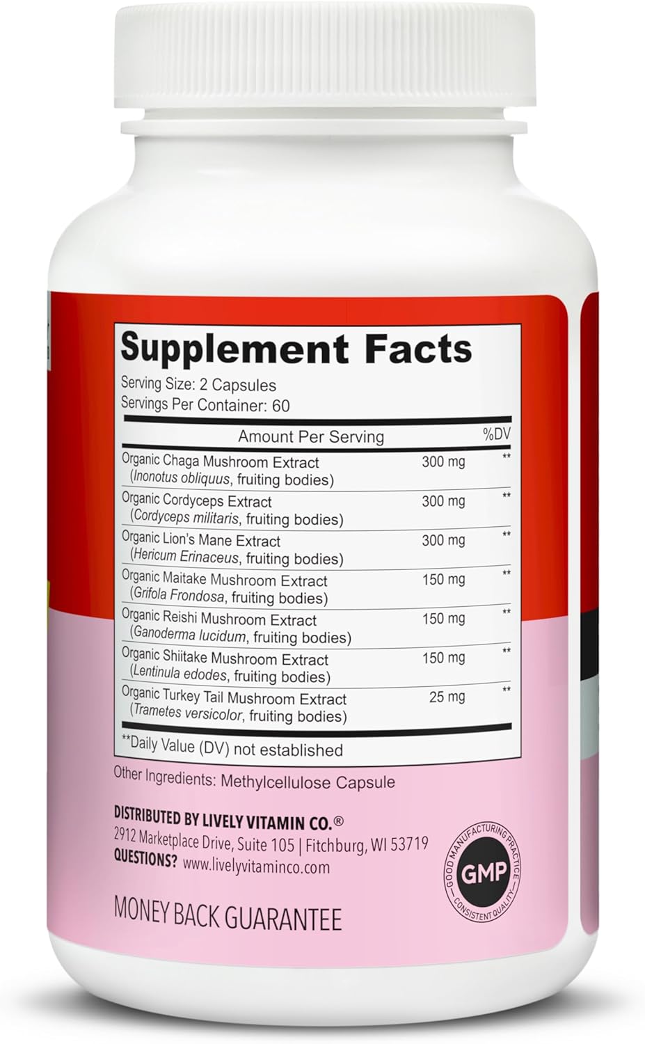 mushroom-magic-supplement---chaga-cordyceps-lions-mane-turkey-tail-reishi-shiitake-maitake---immune-support-energy-boost-memory-enhancement---non-gmo---120-vegan-capsules-by-lively-vitamin-co-3