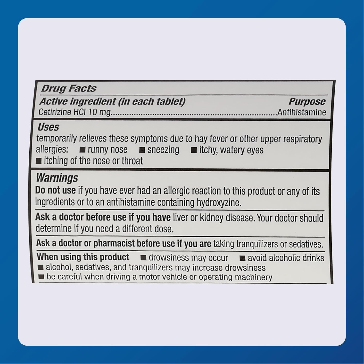cetirizine-hydrochloride-10mg-tablets---24-hour-allergy-relief-for-indoor-outdoor-allergies---500-count-5