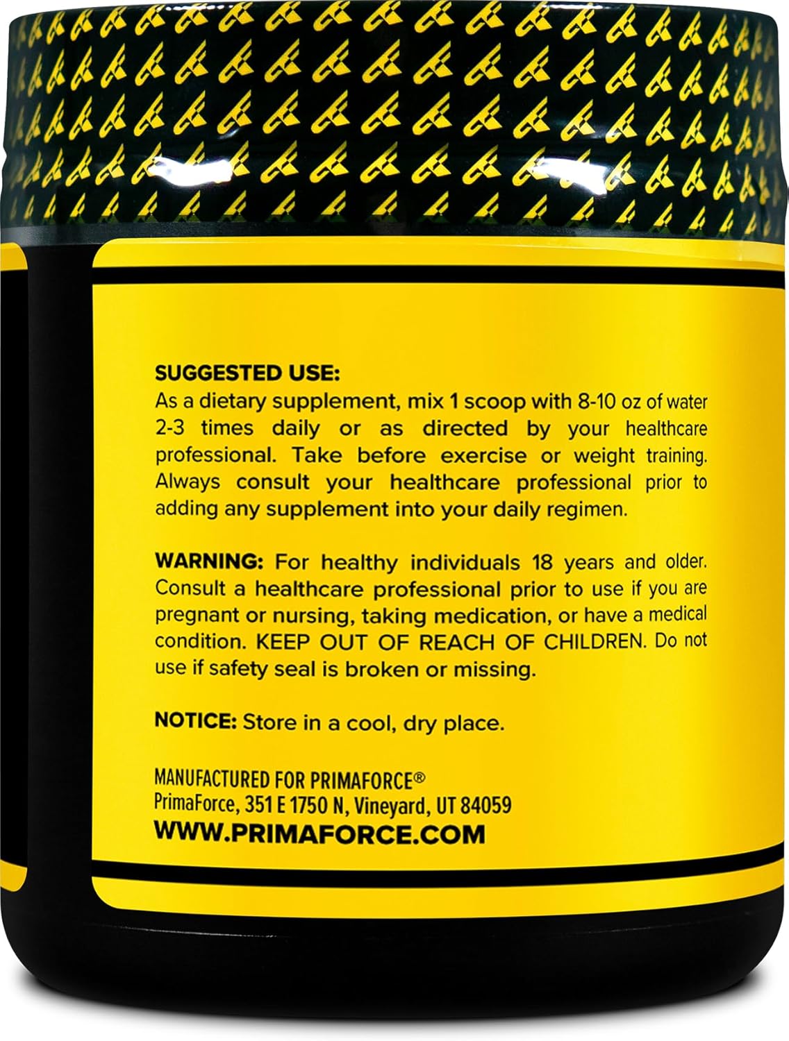 premium-primaforce-aakg-arginine-powder---250g-workout-supplement-l-arginine-alpha-ketoglutarate-non-gmo-vegan-gluten-free-3