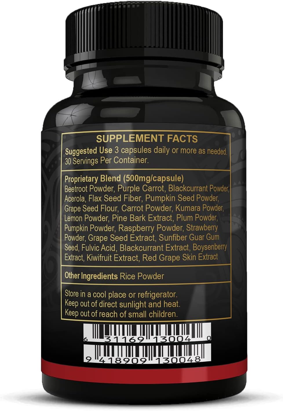frezzor-super-reds-capsules-with-uaf1000---natural-new-zealand-red-superfood-energy-supplement---antioxidants-enzymes-essential-fruits-veggies---90-capsules-2