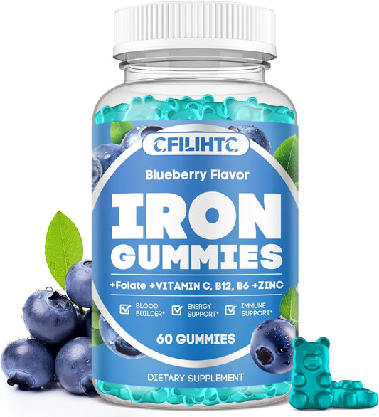 iron-gummies-with-vitamin-b6-b12-c-zinc-folate---adult-kids-iron-supplement-for-energy-boost-anemia-support---vegan-blueberry-gummies---60ct-1