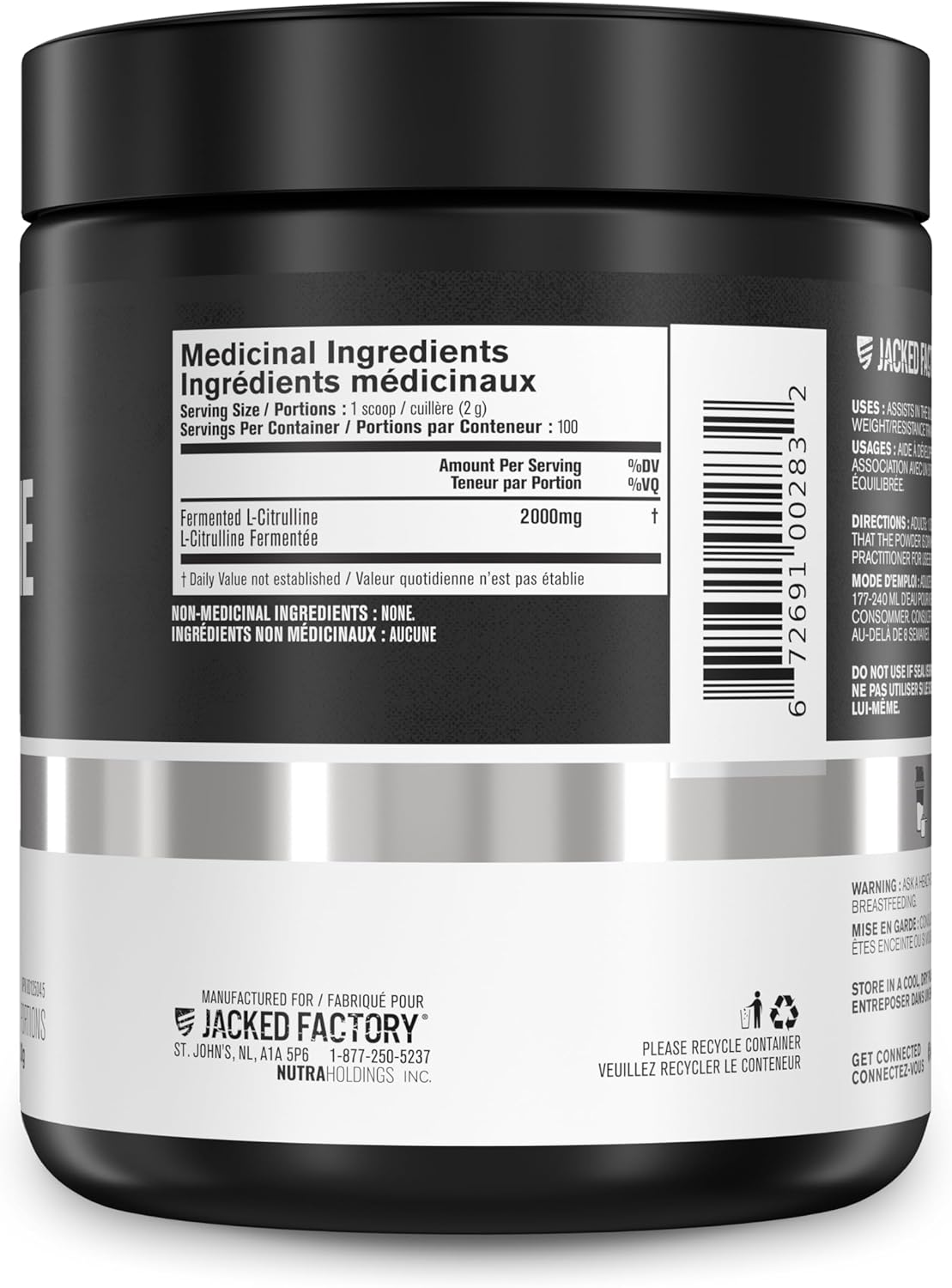 fermented-l-citrulline-powder---nitric-oxide-booster-for-blood-flow-strength-endurance---100-servings-unflavored-by-jacked-factory-2