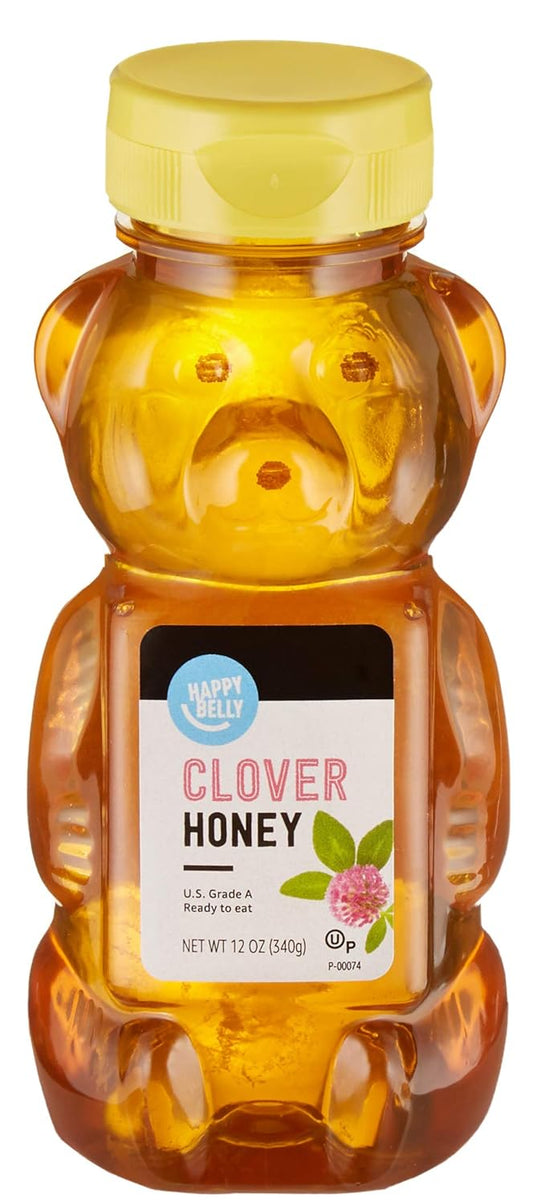 happy-belly-clover-honey-12-oz---delicious-sweetness-for-baking-cooking-and-beverages---100-pure-and-natural-honey-from-trusted-brand-1