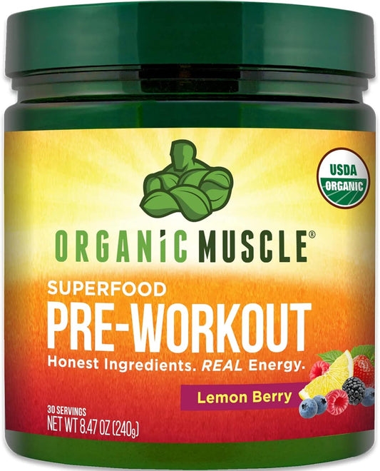 usda-organic-lemon-berry-xl-pre-workout-powder-for-endurance---vegan-plant-based-energy-supplement-for-men-women---low-caffeine-formula-1