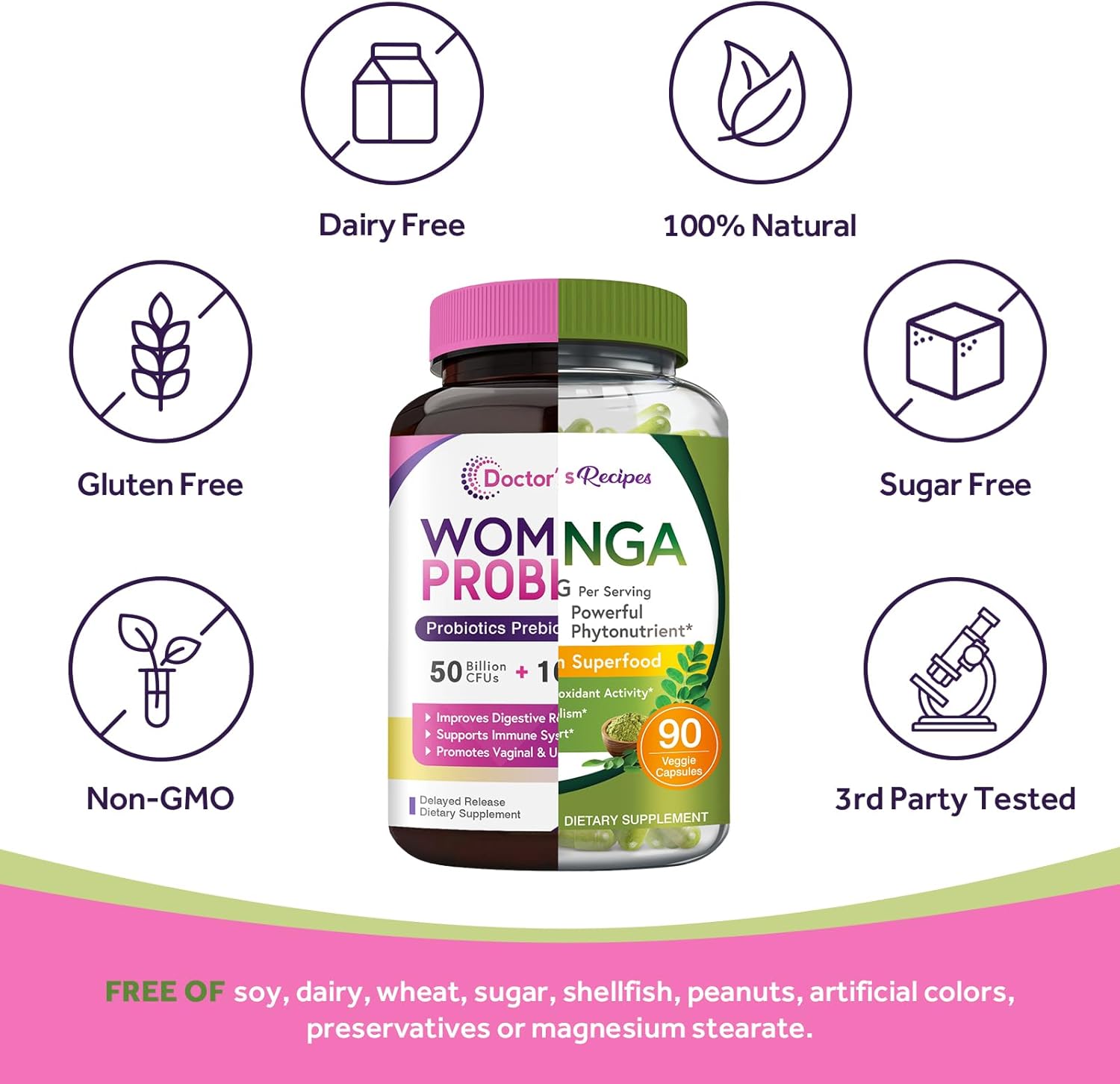 organic-womens-probiotic-moringa-bundle-for-gut-and-womens-health---doctors-recipes-natural-antioxidant-support-gluten-free-pro-60-capsules-moringa-90-capsules-8