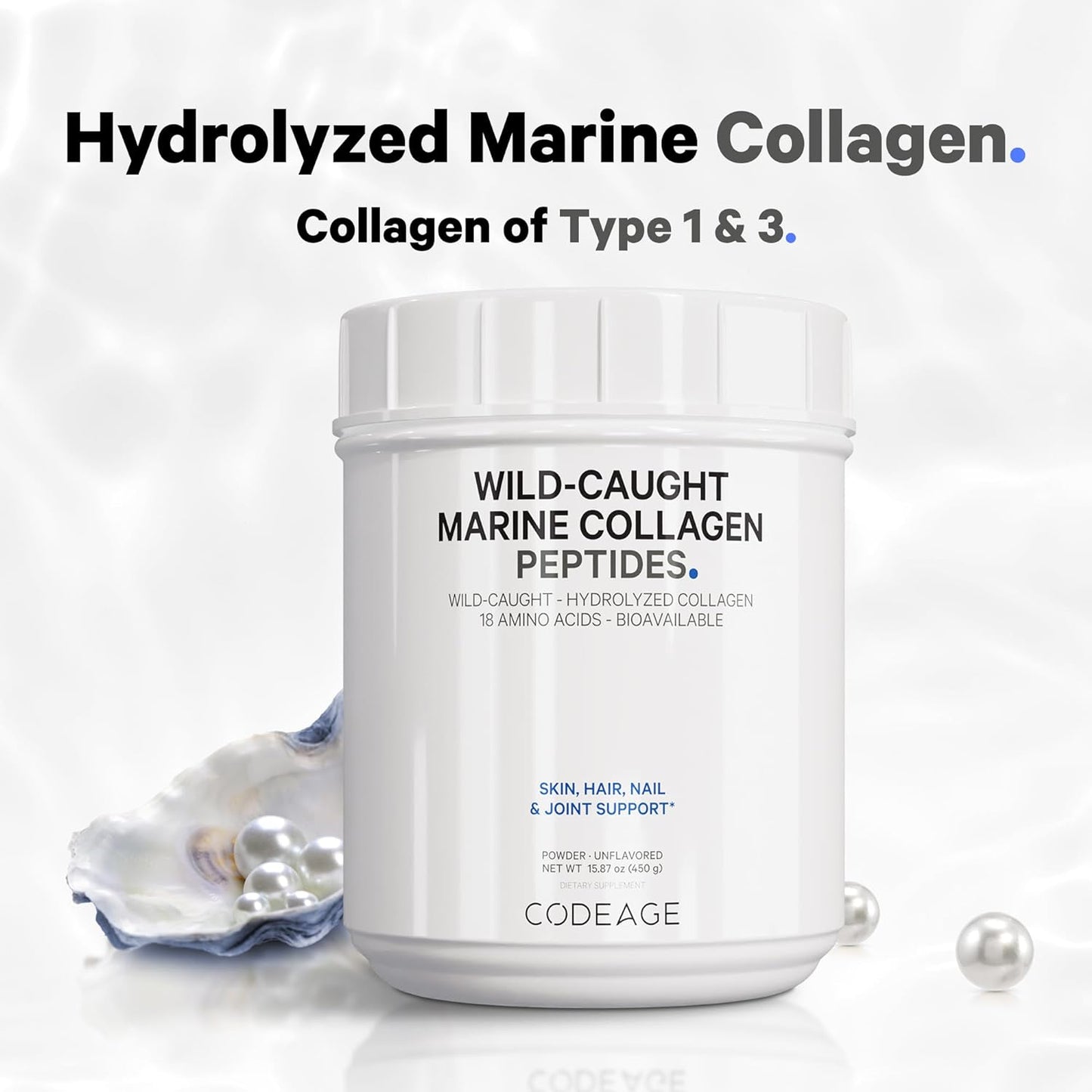 wild-caught-hydrolyzed-fish-collagen-peptides-powder---type-1-3-protein-supplement-for-skin-hair-nails---amino-acids---paleo-friendly---non-gmo---1587-oz-4