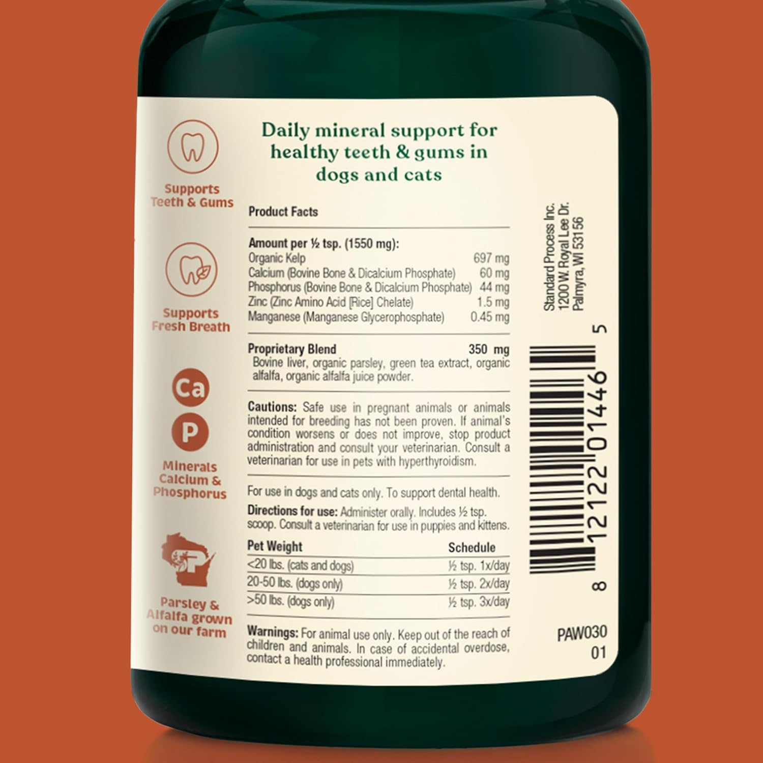 pet-dental-care-powder-for-cats-dogs---teeth-support-supplement-with-calcium-for-fresh-breath---tartar-control-plaque-removal---165g-2