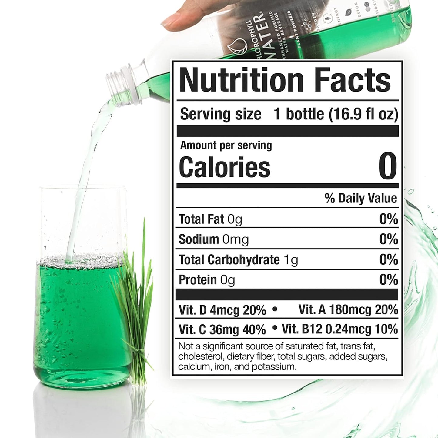 plant-based-chlorophyll-water-with-antioxidants-for-detox-and-immune-support---liquid-chlorophyll-and-vitamins-a-b-c-d---zero-calories---6-pack-6