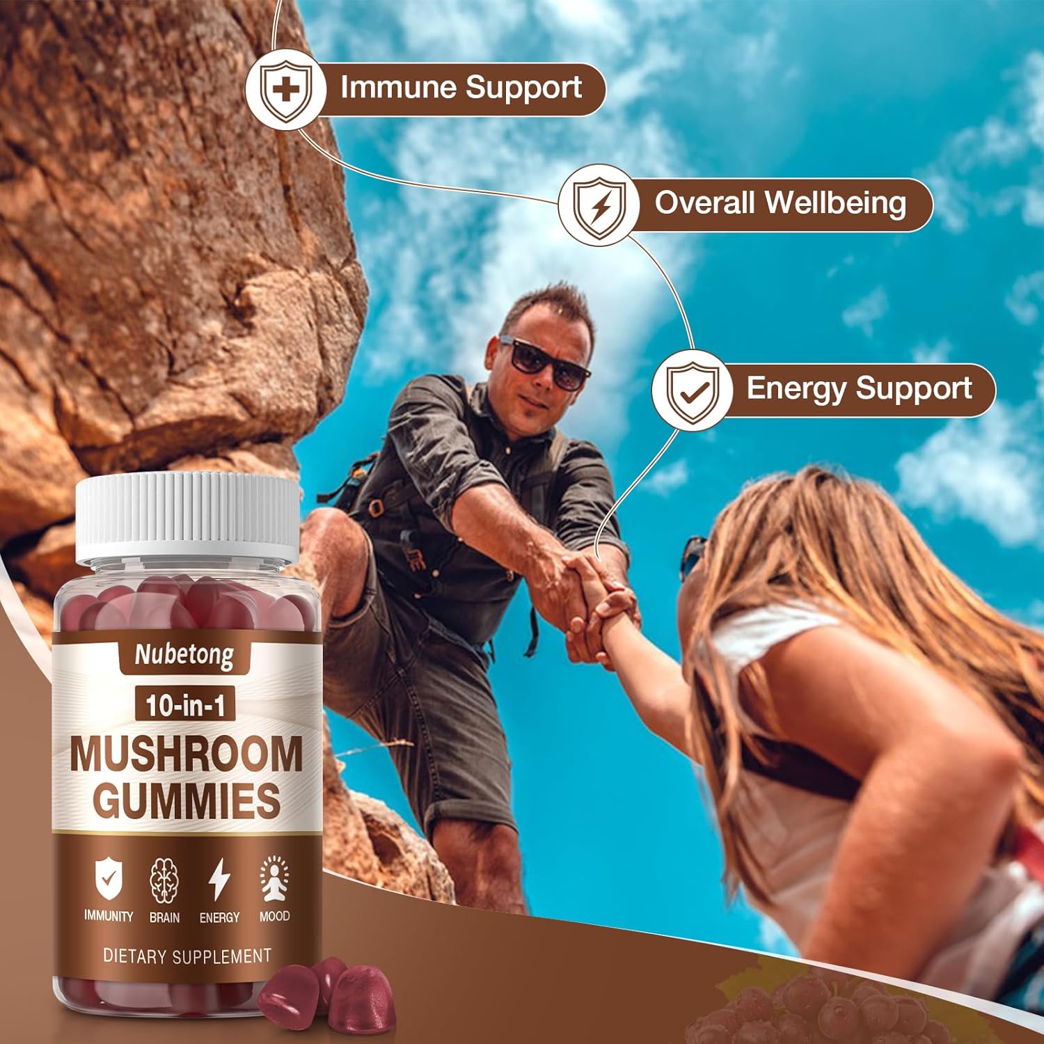 premium-mushroom-gummies-for-adults---10x-mushroom-supplement-with-lions-mane-reishi-chaga-turkey-tail---brain-booster-immune-support-stress-relief-focus---2-pack-4