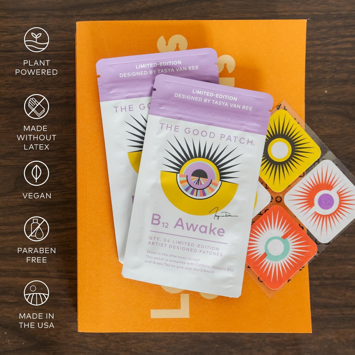 artist-designed-b12-awake-patch-with-caffeine-green-tea-extract---plant-based-energy-boost-8-patches-5