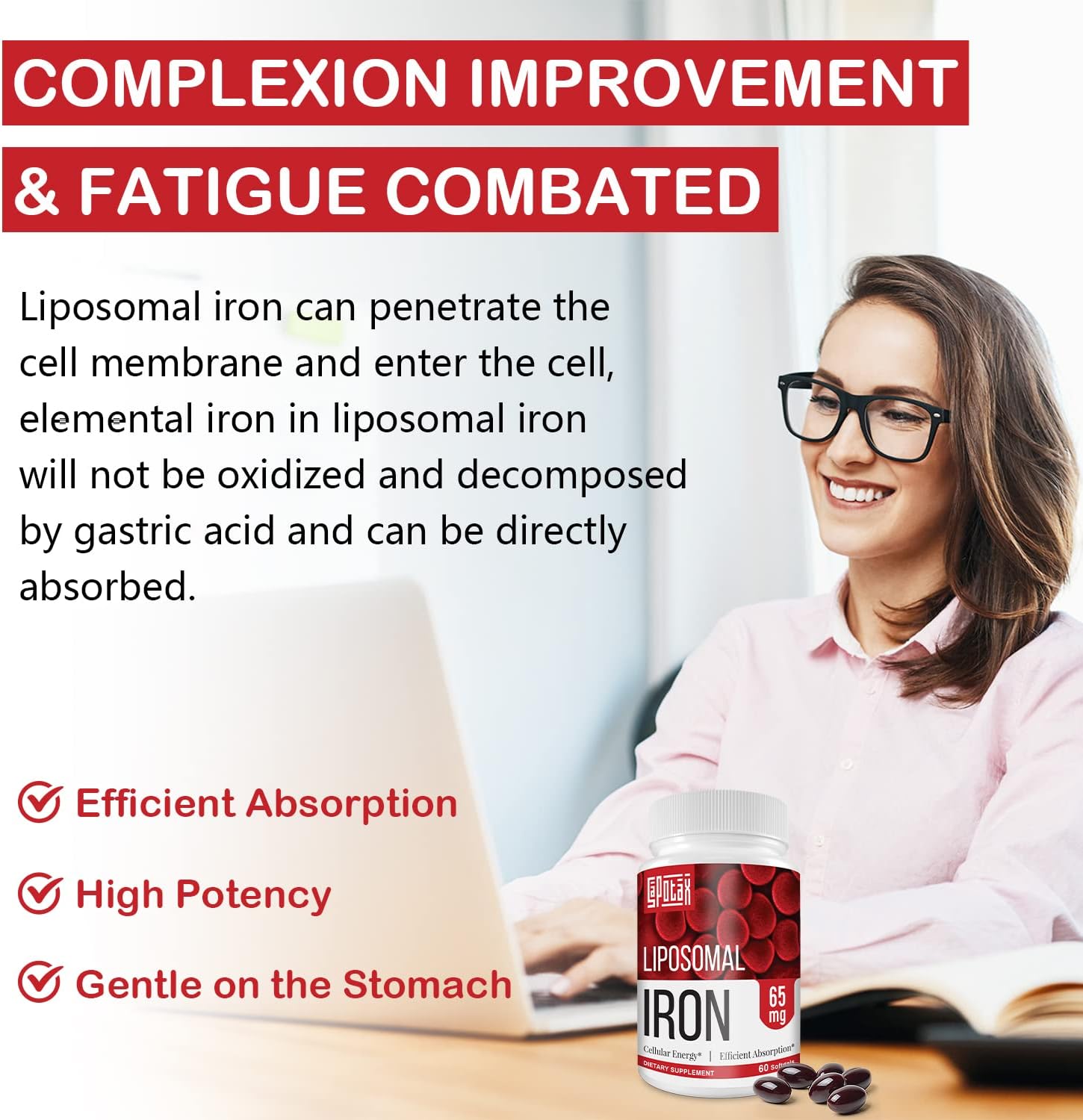 liposomal-fe-iron-supplement-for-women-men---65mg-with-folic-acid-vitamin-b12---red-blood-cell-production-energy-support---60-softgels-5