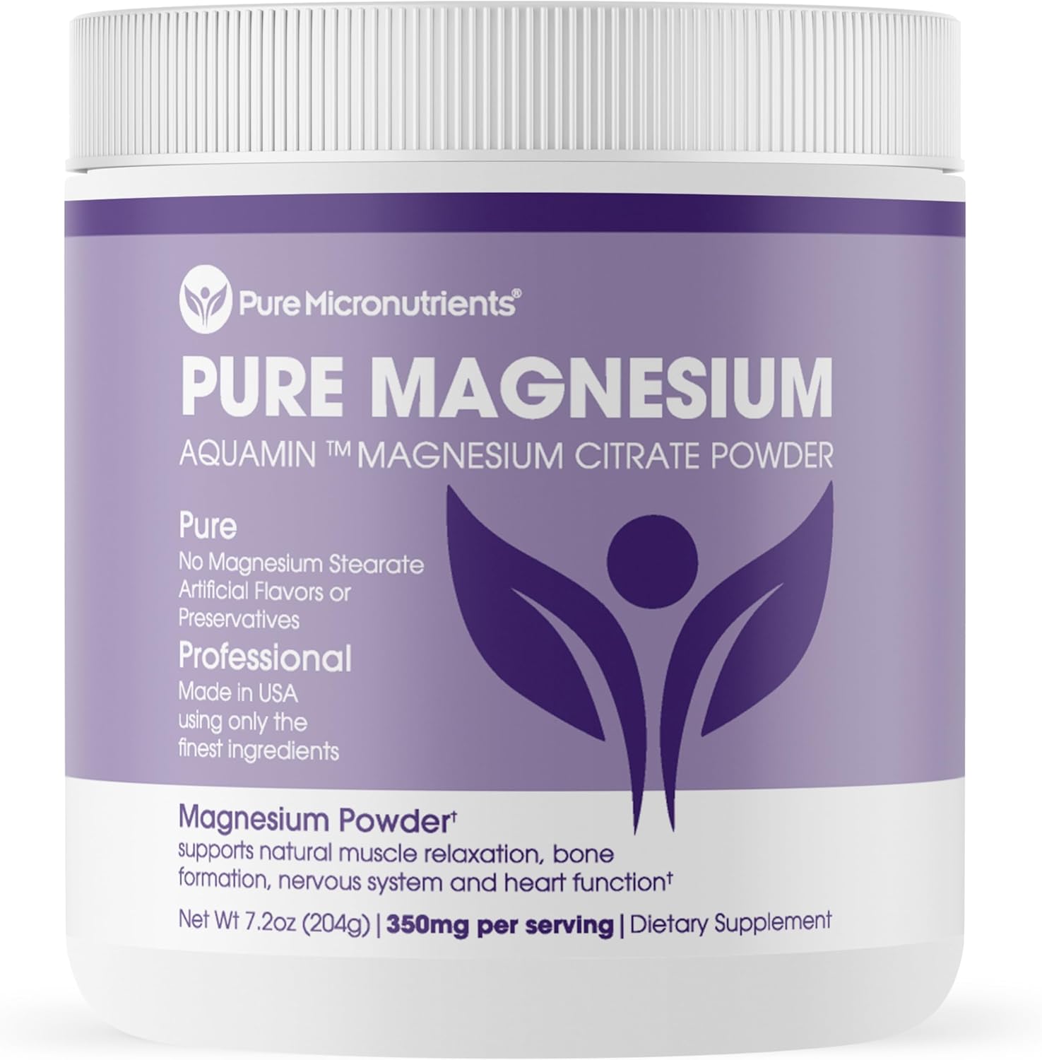 pure-micronutrients-magnesium-citrate-powder---sleep-muscle-bone-energy-heart-digestion-support---unflavored-drink-mix-vegan---60-servings-9