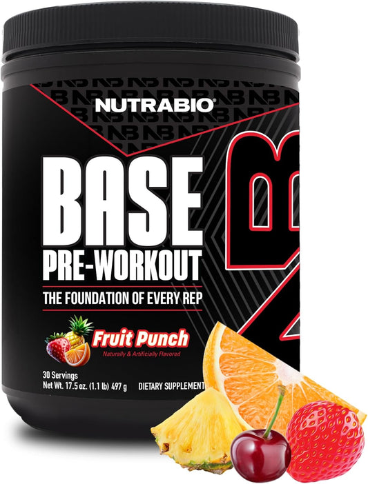 nutrabio-base-pre-workout-powder---boost-energy-mental-focus-endurance---fruit-punch-flavor---30-servings---for-men-and-women-1