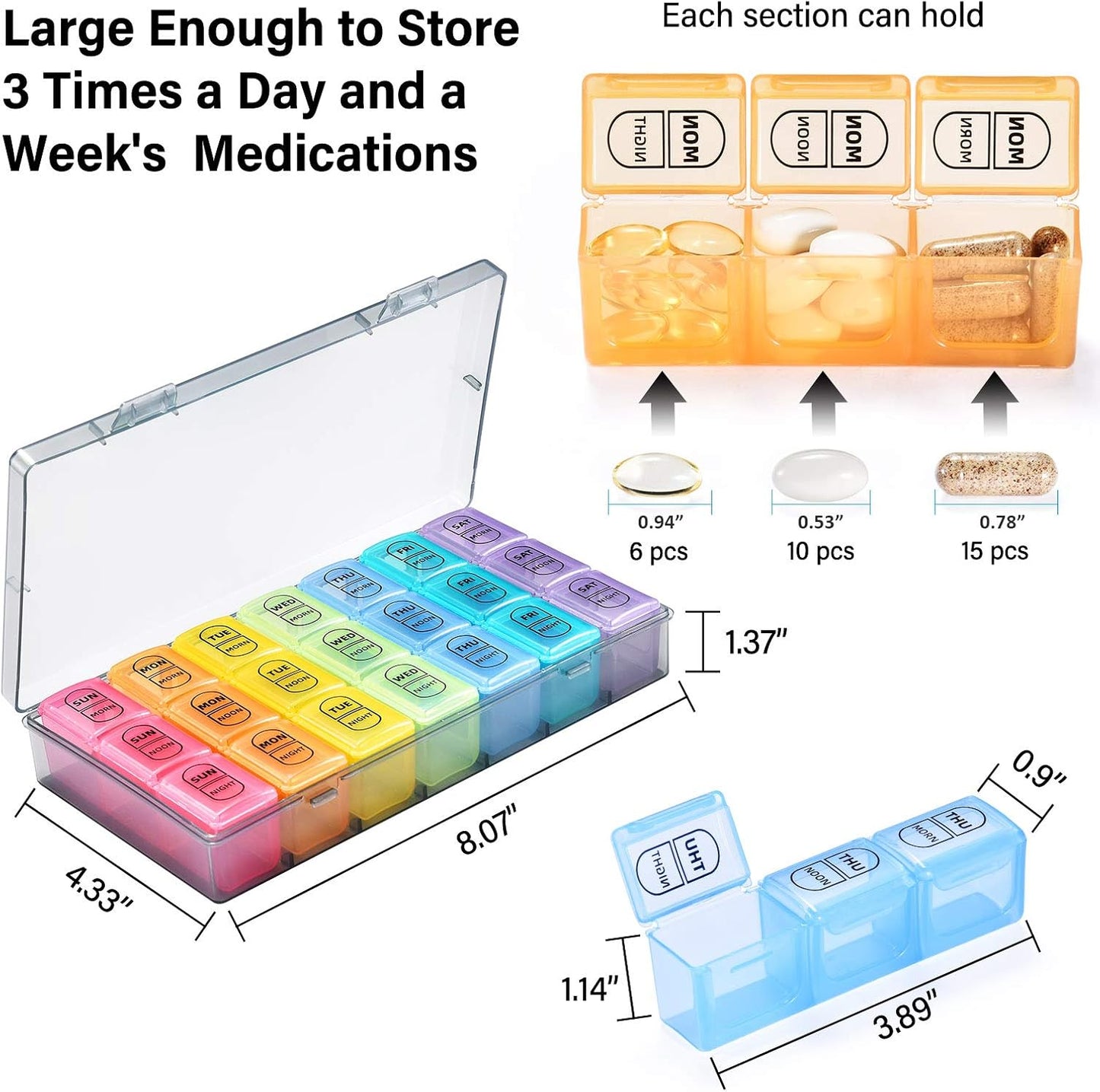 clear-7-day-pill-organizer-3-times-a-day-for-vitamins-fish-oils-supplements---gogooda-weekly-pill-holder-box-3