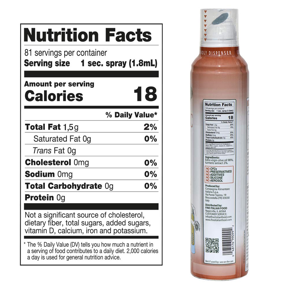 mantova-turmeric-flavored-extra-virgin-olive-oil-spray---100-natural-heart-healthy-cooking-oil-from-italy---perfect-for-salads-and-pasta---8-oz-dispenser-bottle-with-no-waste-spraying-2