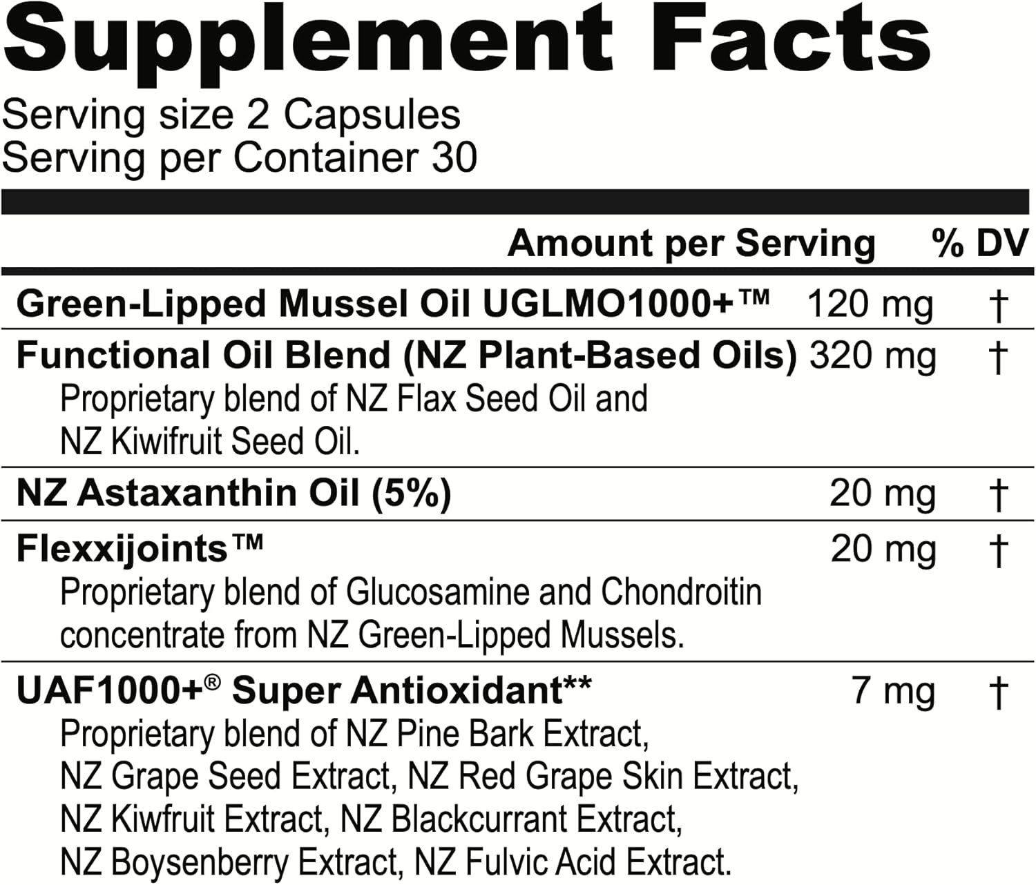 Premium New Zealand Green Lipped Mussel Oil Capsules - High Strength Omega 3 Supplement for Joint Care & Heart Health - 240 Count - Espot.com.au