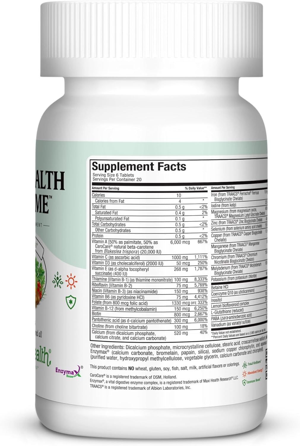 high-potency-multivitamin-mineral-supplement-for-wellness-immune-support-antioxidant-defense---includes-vitamin-a-c-d-e-b12-b6-biotin-selenium-zinc-inositol---maxi-health-supreme-2