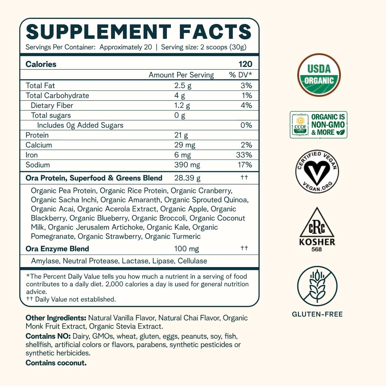 bundle-ora-organic-vegan-protein-powder-vanilla-chai-chocolate---21g-plant-based-protein-20-servings-vanilla-chai-22g-chocolate-flavor-3