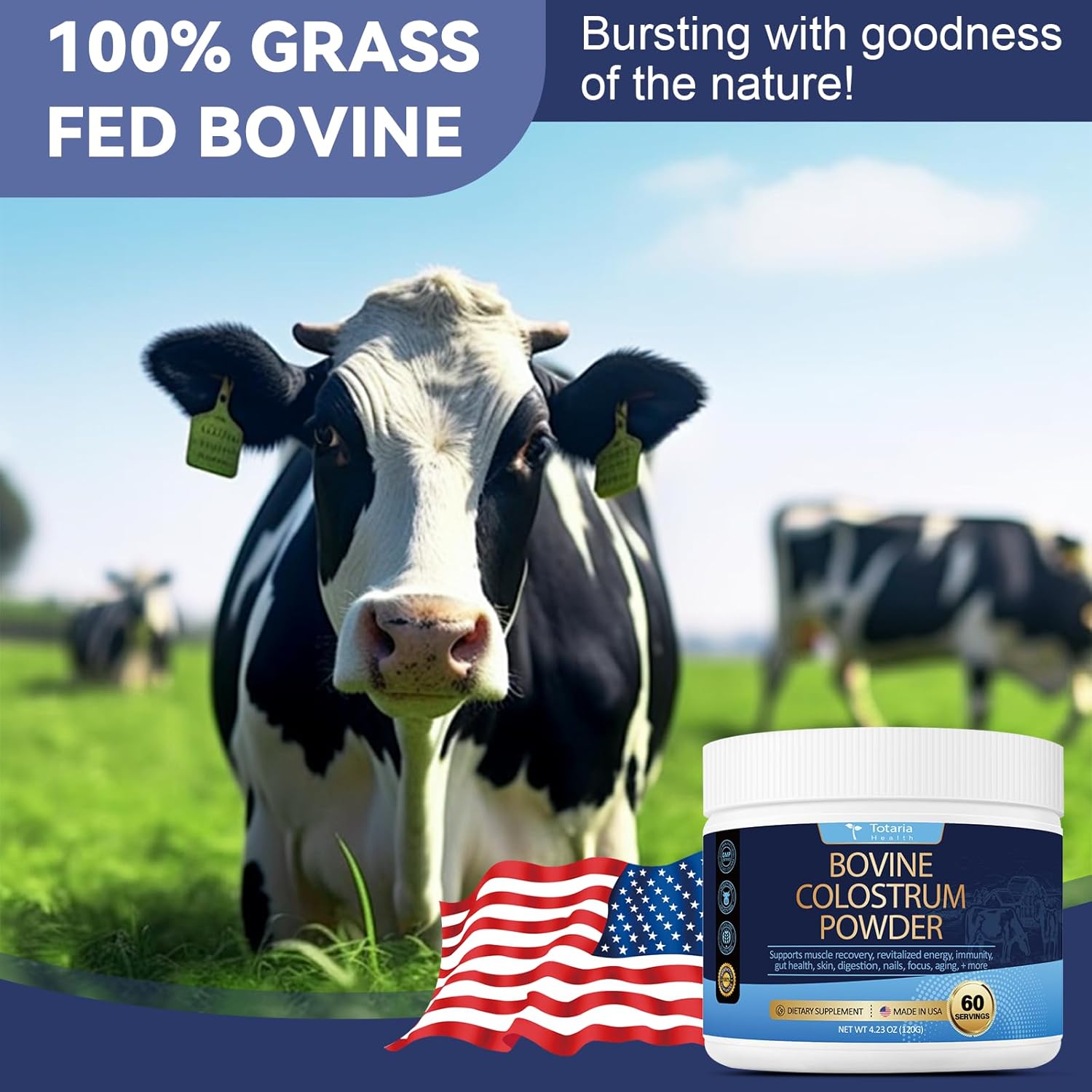 organic-bovine-colostrum-powder-supplement-for-gut-health-hair-growth-beauty-immune-support---grass-fed-usa-farm---gmp-certified---60-servings-3