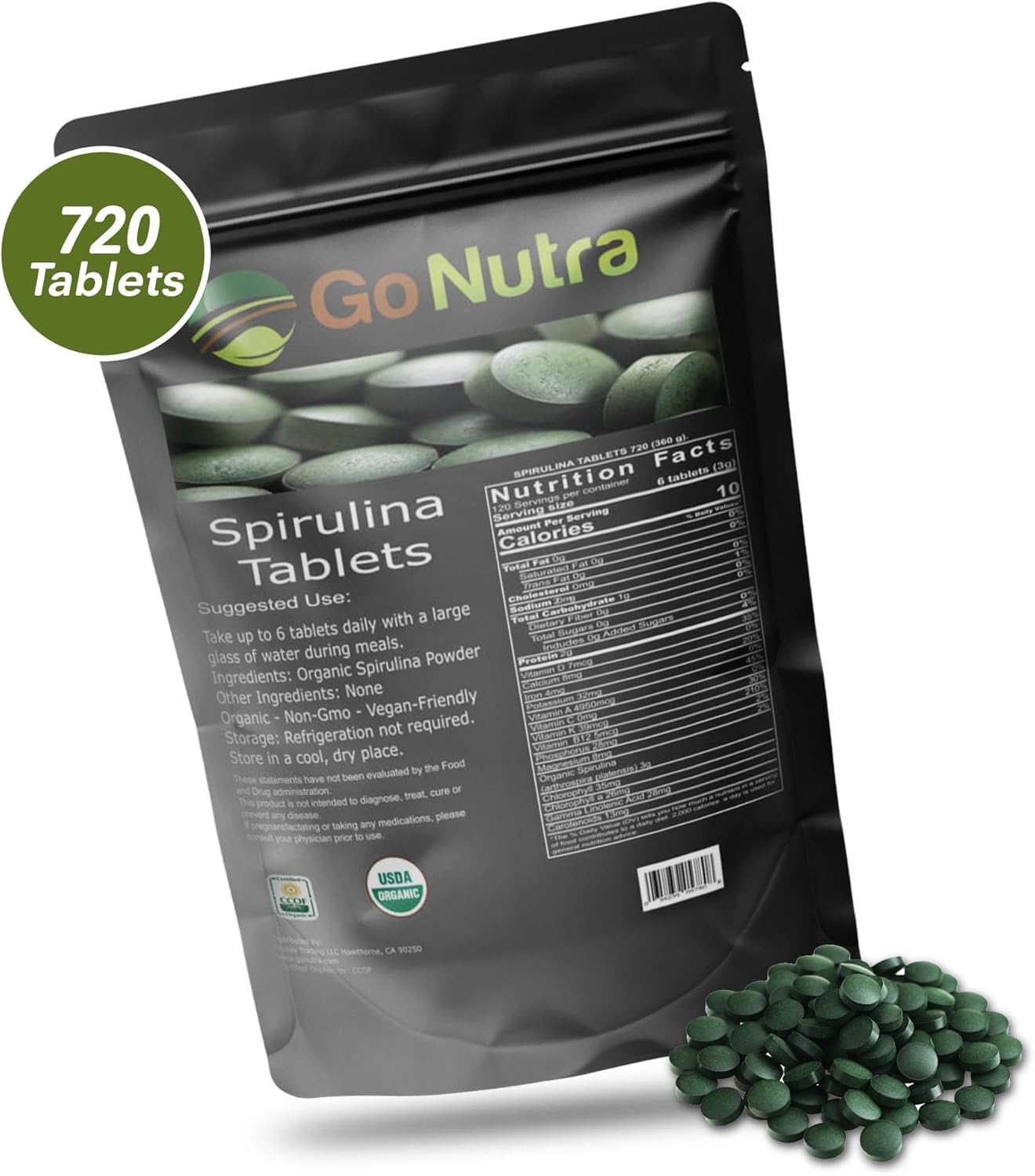 organic-spirulina-tablets---all-natural-supplement-with-vitamins-minerals-amino-acids-720-tablets-non-gmo-vegan-500mg-7
