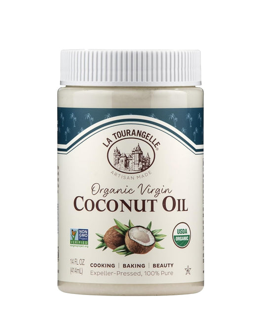 organic-unrefined-coconut-oil-for-cooking-baking-hair-skin-care---pure-virgin-expeller-pressed---14-fl-oz-1
