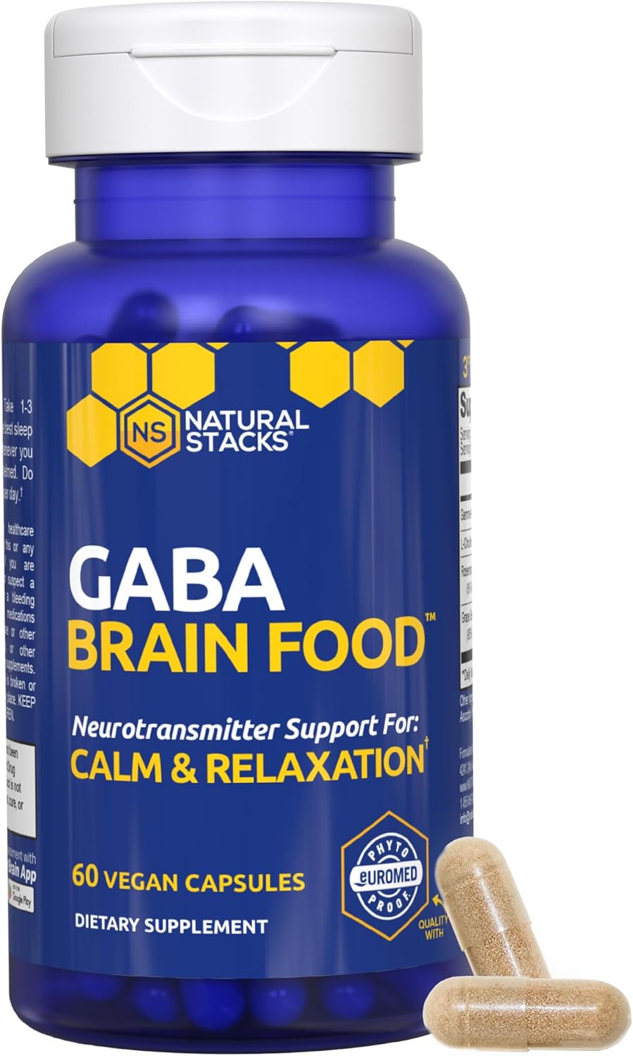 Magtech Magnesium + GABA Bundle - Natural Brain Food for Relaxation & Health - Calm Support - 150 Capsules - Espot.com.au
