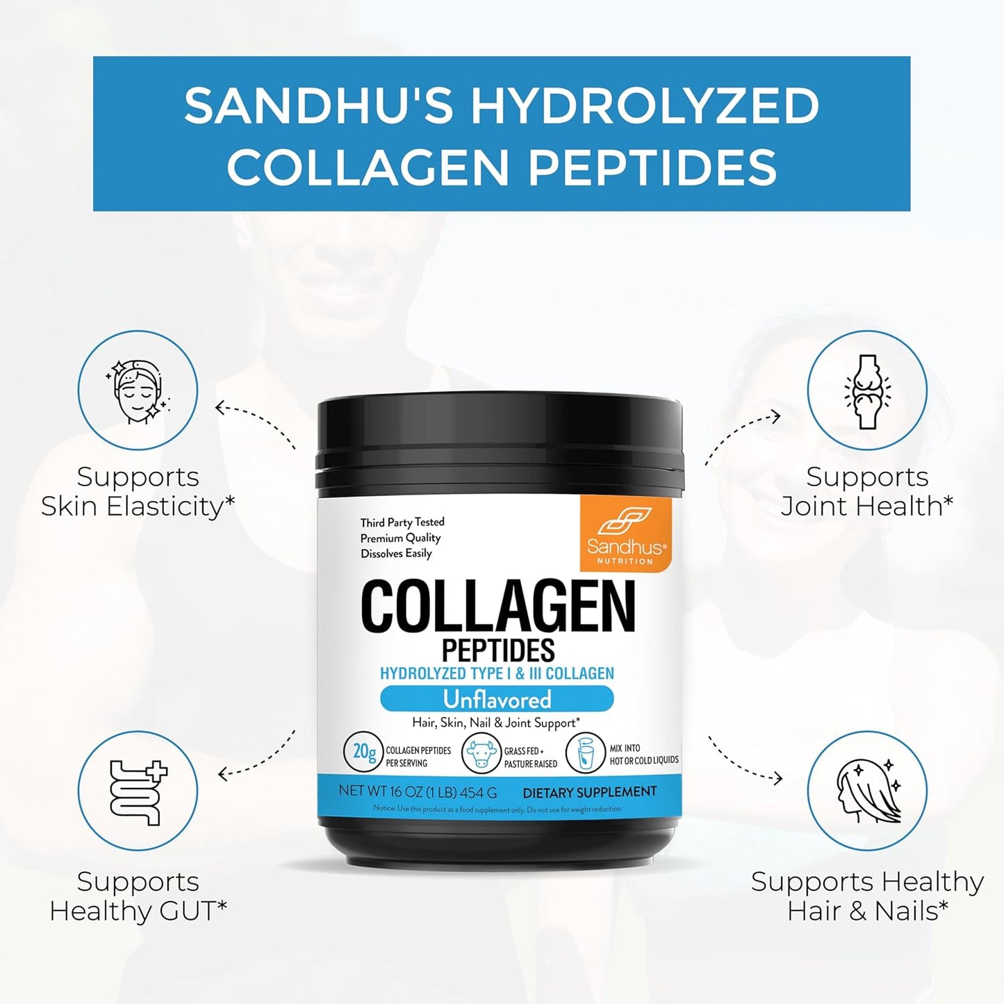 sandhus-l-glutamine-powder-500g-collagen-peptides-powder-combo---100-servings-supports-muscle-gut-skin-hair-nails-joints-bones---large-size-3-month-supply-7