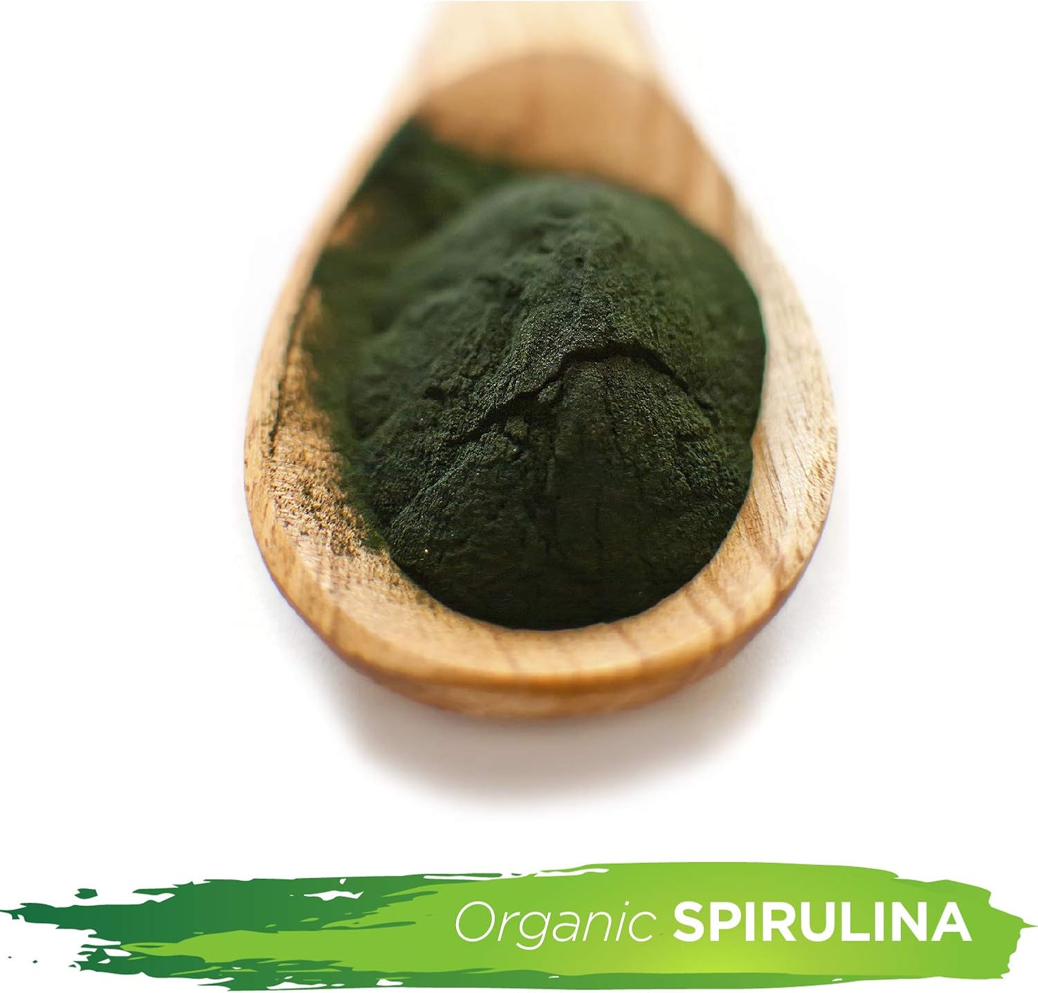 Organic Spirulina Powder - Nutrient Dense Superfood with Antioxidants, Proteins, Vitamins, Fiber, Omegas 3, 6 & 9 - 100% Organic, Gluten Free, Vegan, Non-GMO - 1 lb - Alovitox - Espot.com.au
