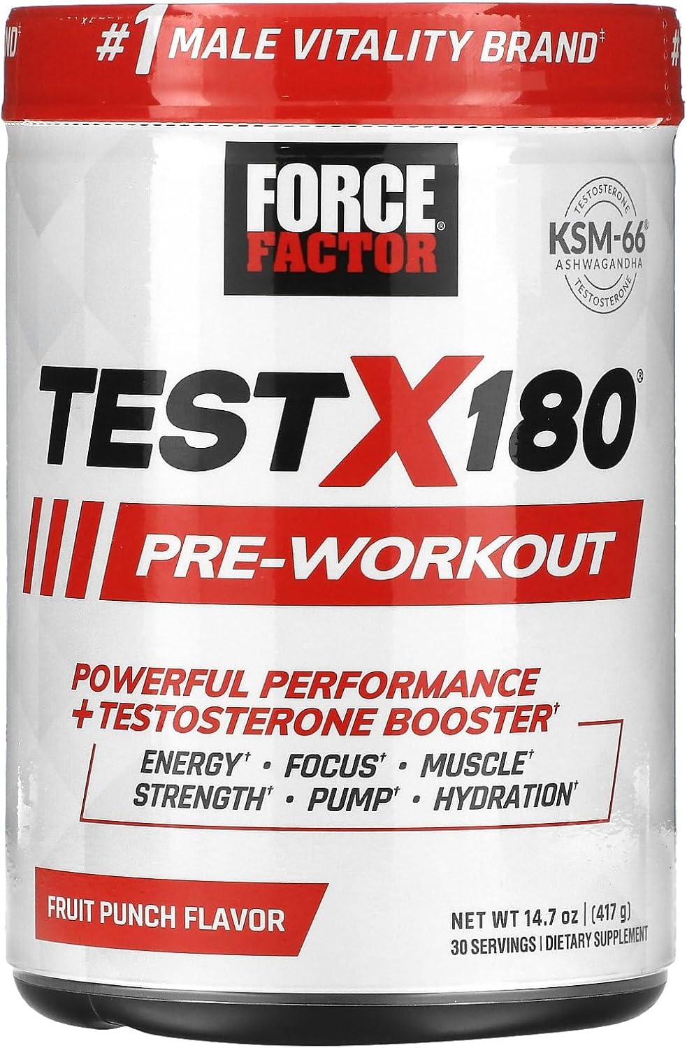 test-x180-pre-workout-powder-boost-focus-endurance-muscle-strength---nitric-oxide-supplement-with-ashwagandha-l-citrulline---fruit-punch-flavor-30-servings-1
