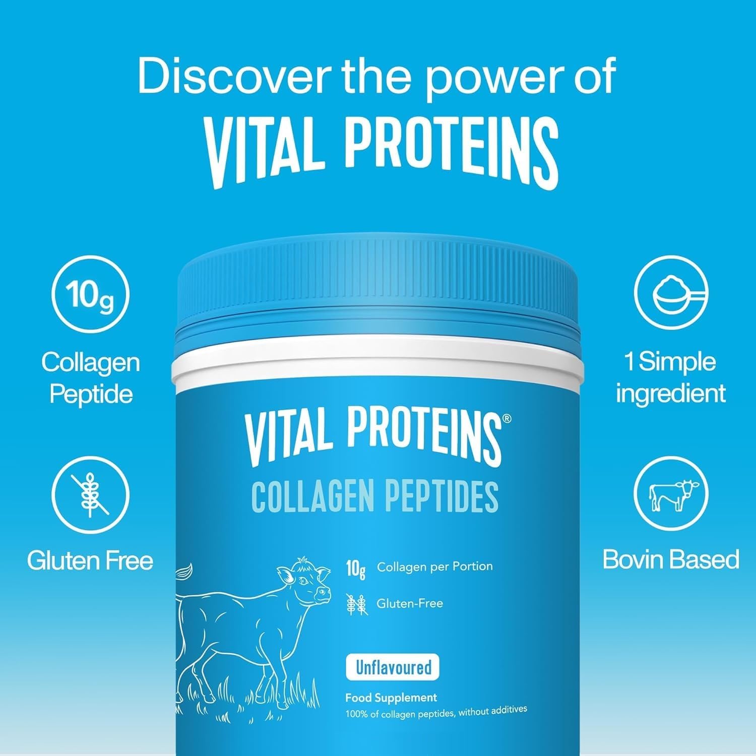 20-oz-vital-proteins-unflavored-collagen-peptides---hydrolyzed-type-i-iii-collagen-for-healthy-hair-skin-nails---non-gmo-dairy-gluten-free-5
