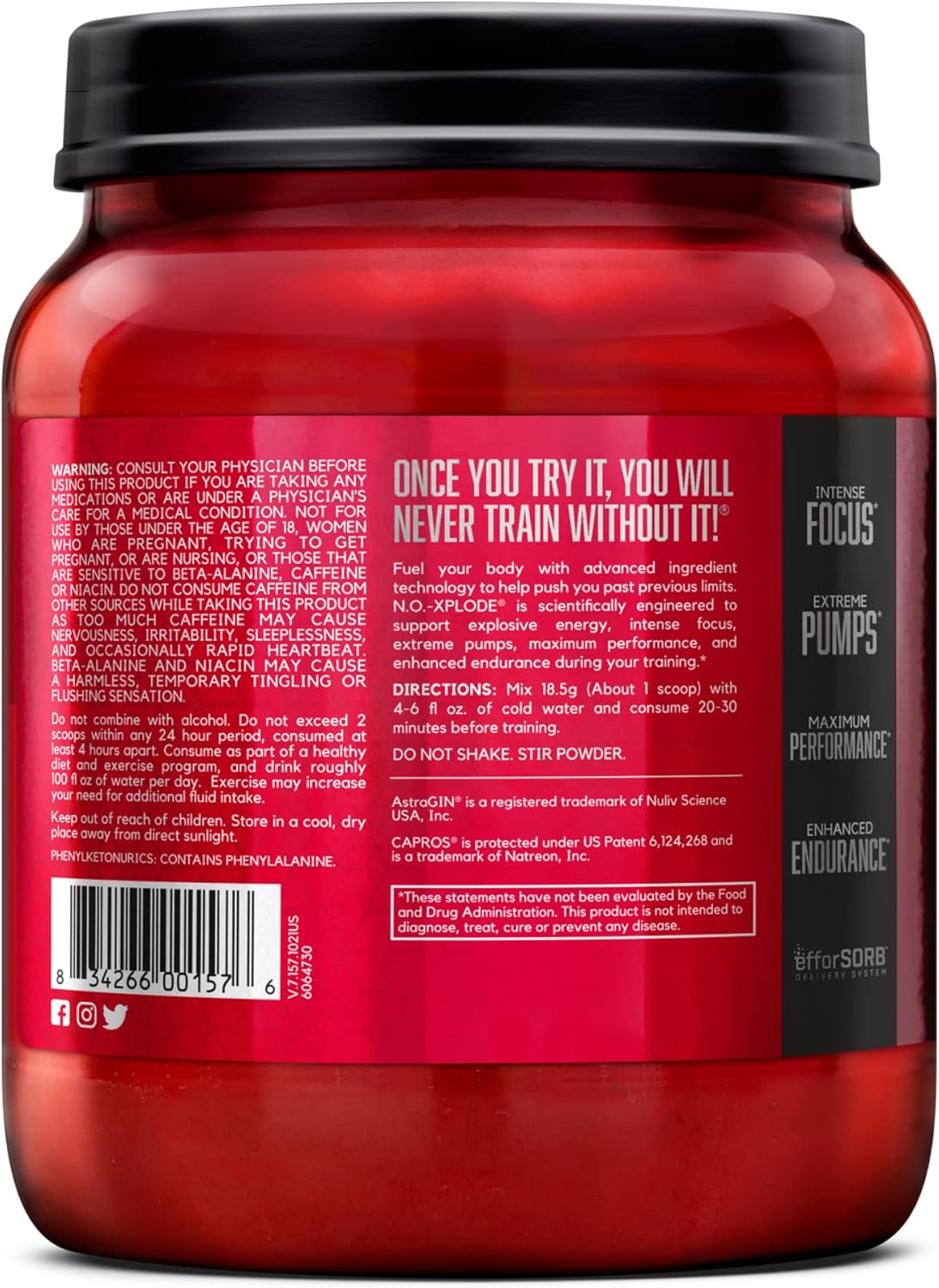 watermelon-flavored-bsn-no-xplode-pre-workout-powder-with-creatine-and-beta-alanine---60-servings-for-men-and-women-7