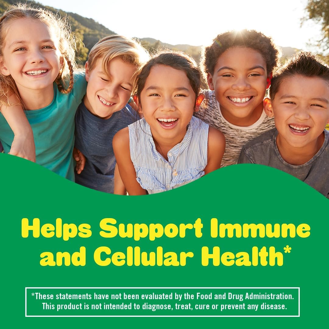 immune-support-gummy-vitamins-for-kids-with-vitamin-c-d-and-zinc---190-gummies-in-orange-lemon-strawberry-and-cherry-flavors---lil-critters-2