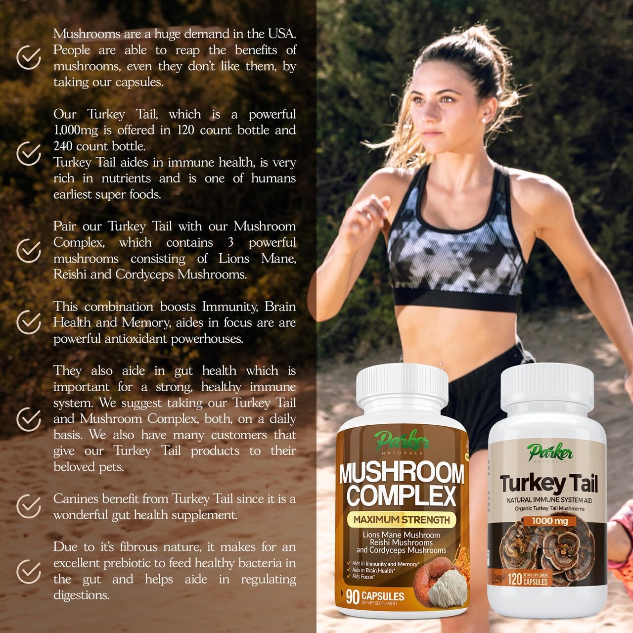 organic-turkey-tail-mushroom-capsules---immune-system-support-supplement---1000mg-premium-blend---120-capsules-by-parker-naturals-5