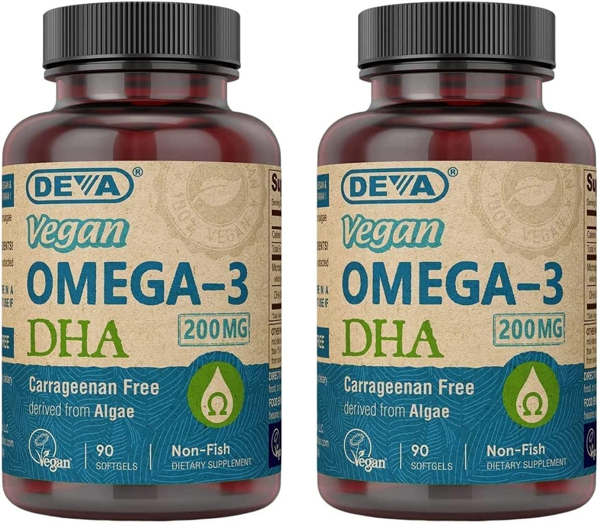 vegan-algae-oil-omega-3-dha-supplement-softgels---200-mg---gelatin-carrageenan-free---non-fish-source---90-softgels-2-pack-1