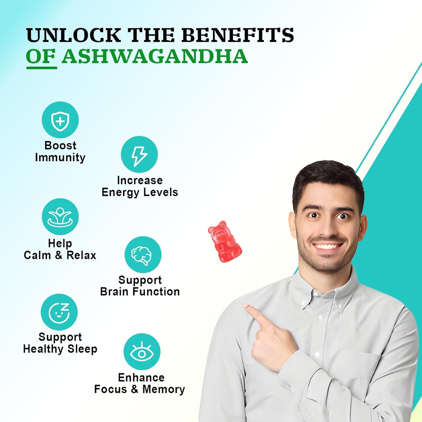 vazatisi-ashwagandha-gummies-2-pack---3000mg-for-energy-immune-support-with-vitamin-d-turmeric-gaba---strawberry-flavor-120-count-4