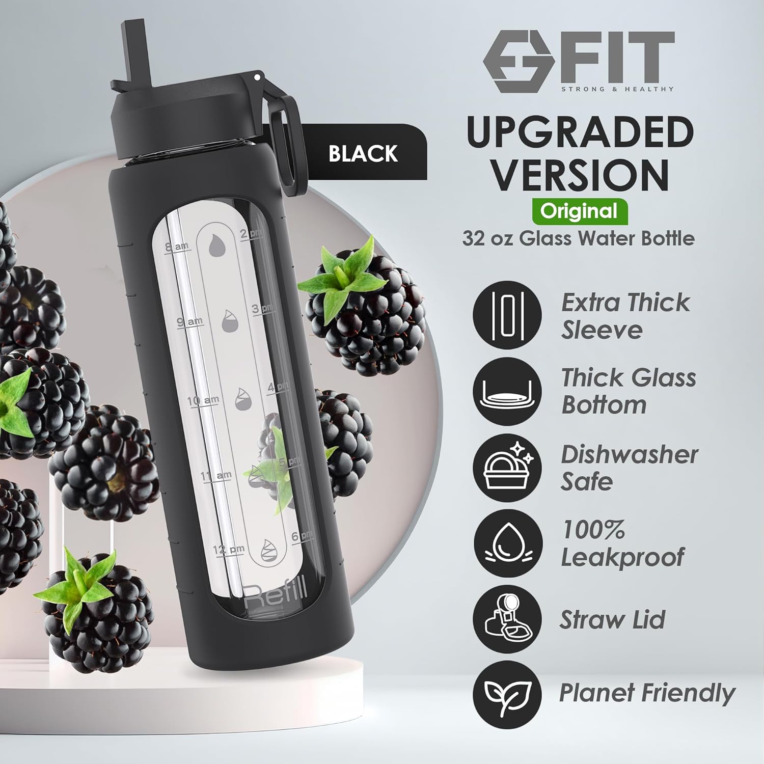 32-oz-glass-meal-prep-containers-with-black-lids-4-pack-glass-water-bottle-set---fit-healthy-bundle-5