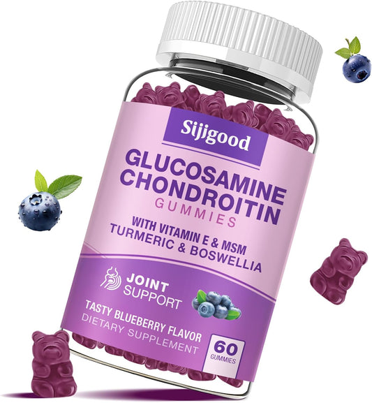 extra-strength-glucosamine-chondroitin-msm-gummies-with-elderberry-turmeric---blueberry-flavor-for-joint-support-antioxidant-boost---60-gummies-1