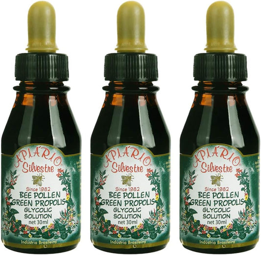 apiario-silvestre-bee-pollen-brazil-green-bee-propolis-liquid-extract---3-bottles---non-alcoholic-wax-free-sugar-free---natural-antioxidants-1