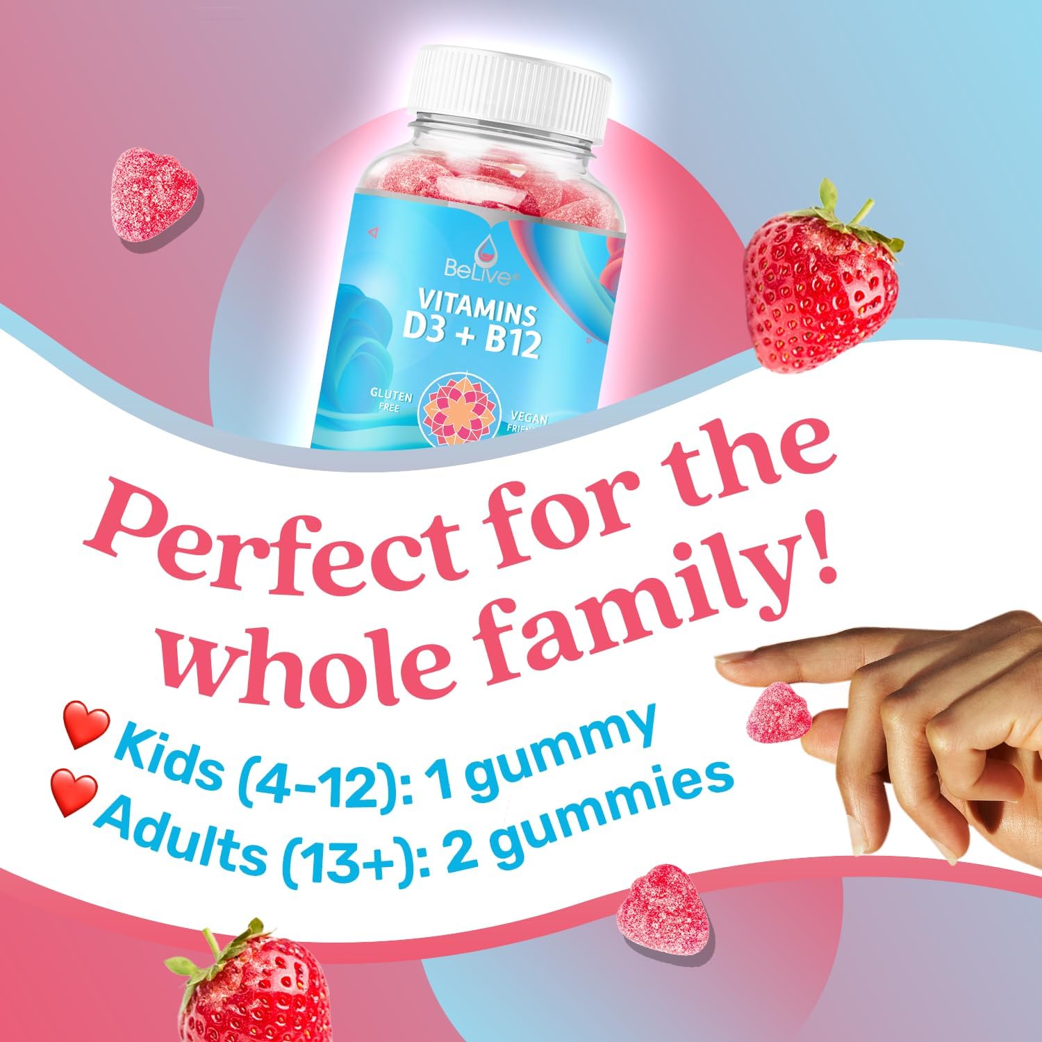 vegan-vitamin-d3-b12-gummies-for-immune-support---60-ct-strawberry-flavor---boost-bone-muscle-strength-heart-health-energy-3