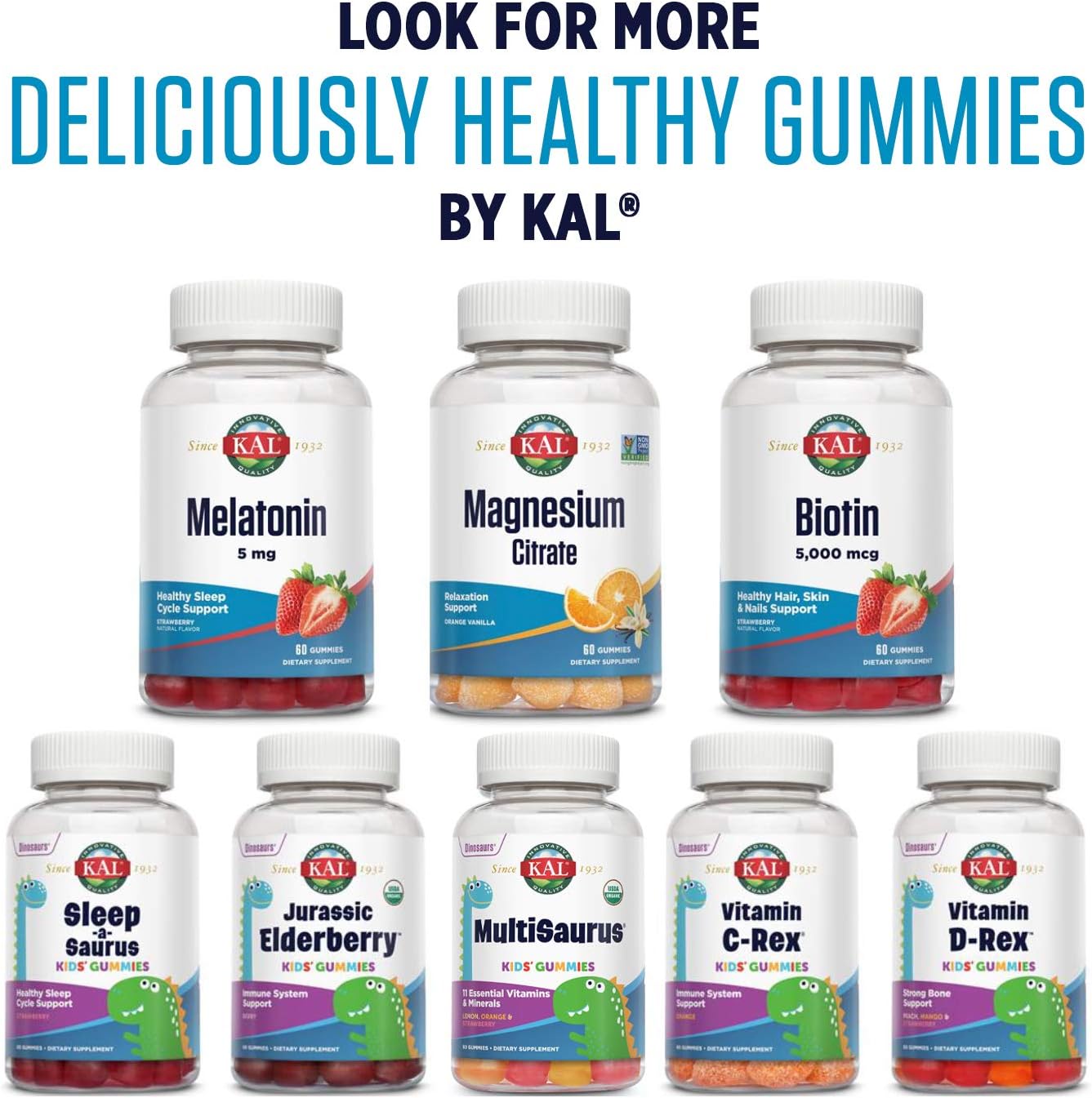 330mg Magnesium Citrate Gummies for Relaxation, Bone & Muscle Support - Orange Vanilla Flavor - Non-GMO & Vegetarian - 60 Gummies - Espot.com.au