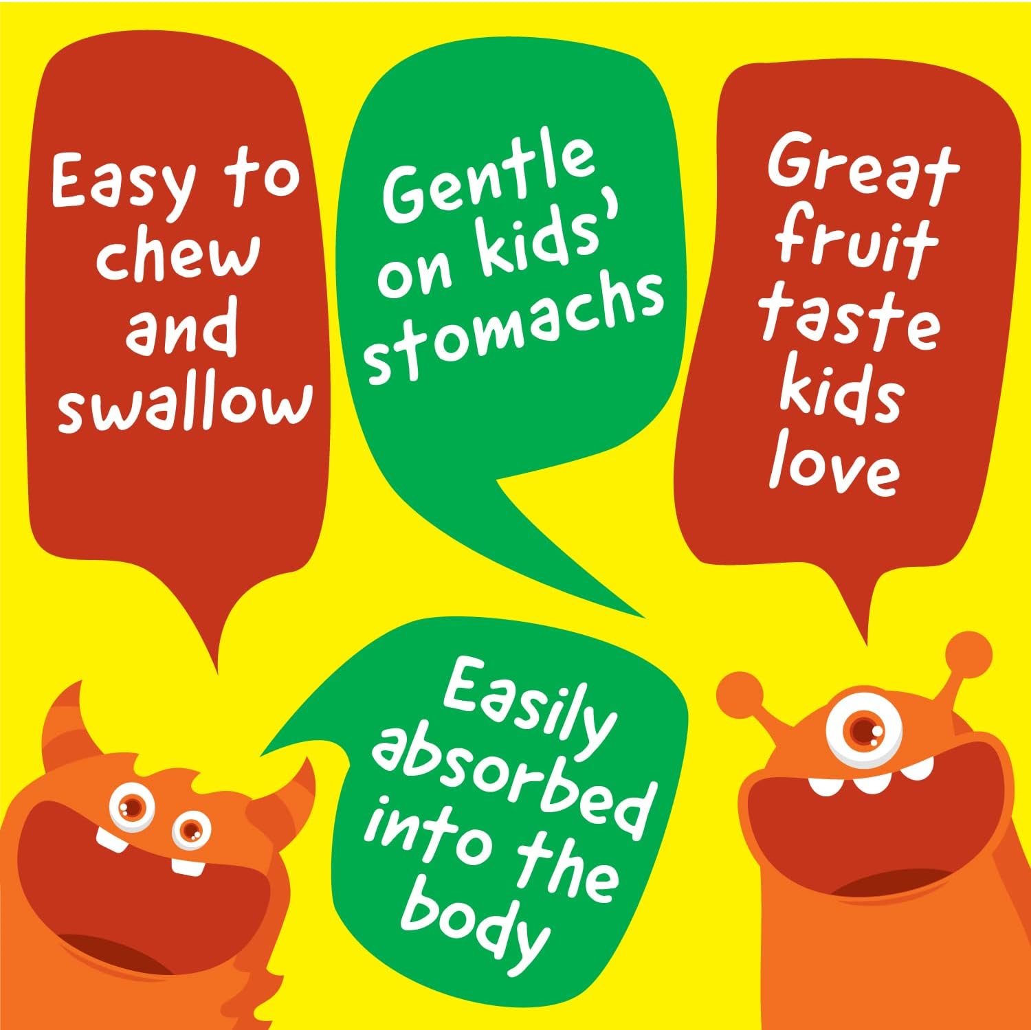 Berry Flavored Kids Probiotic Chewable Tablets - 5 Billion CFU Acidophilus Blend with Prebiotic Fiber - Vegan & Nut Free - 60 Chewables for Digestive Health - Espot.com.au
