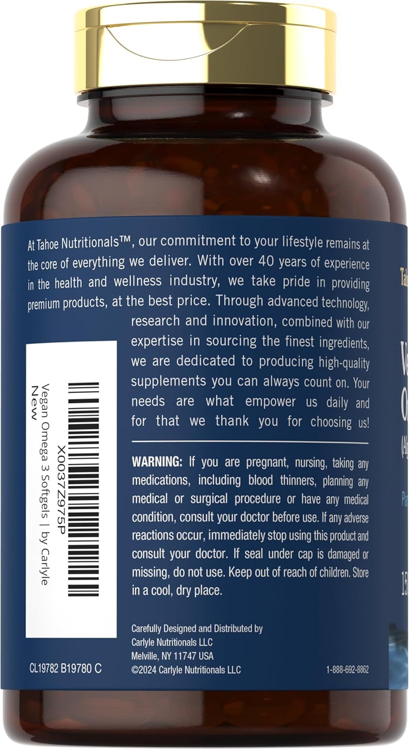 carlyle-vegan-omega-3-supplement---150-softgels---algae-oil---non-gmo-gluten-free---tahoe-nutritionals-3