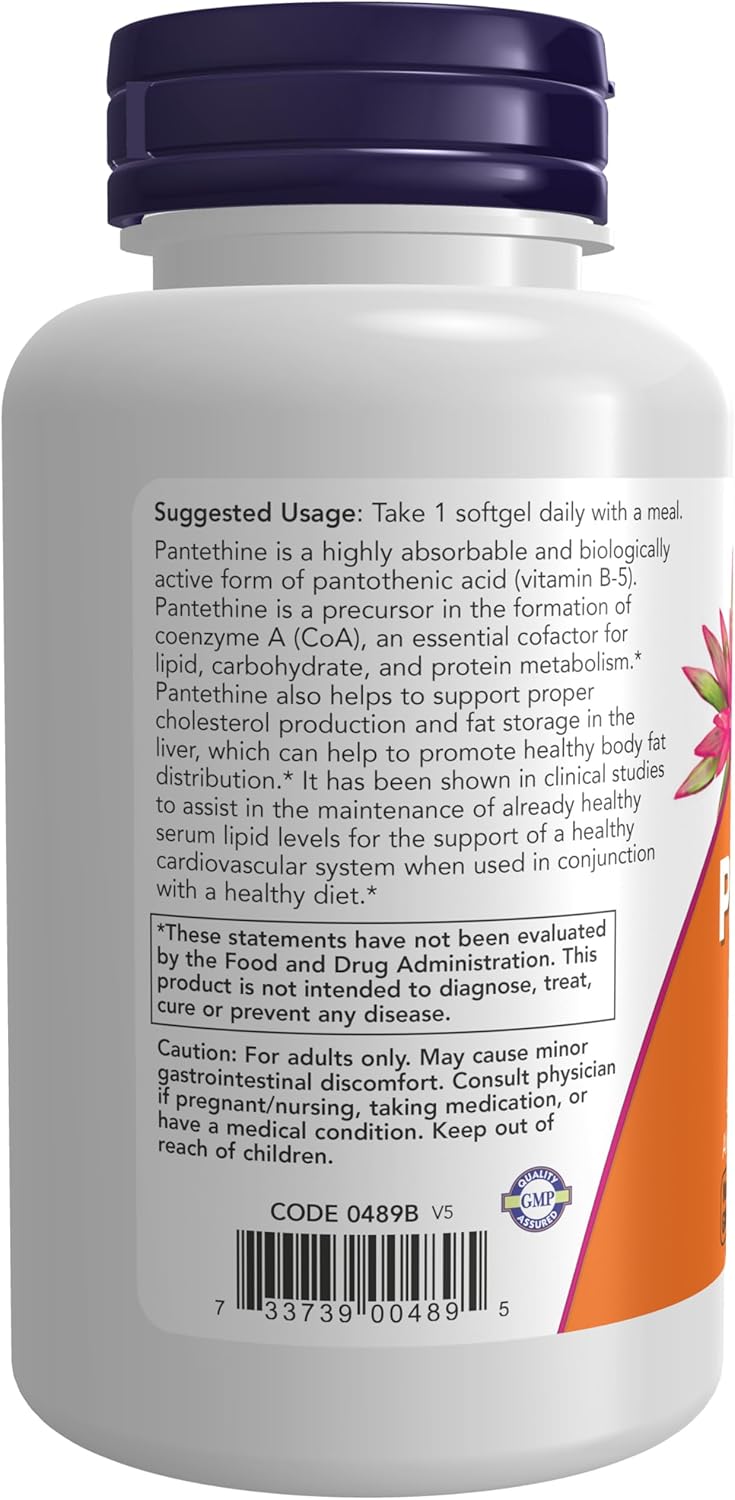 now-foods-pantethine-softgels---600mg-60-count-pack-of-2---support-healthy-cholesterol-levels---dietary-supplement-3