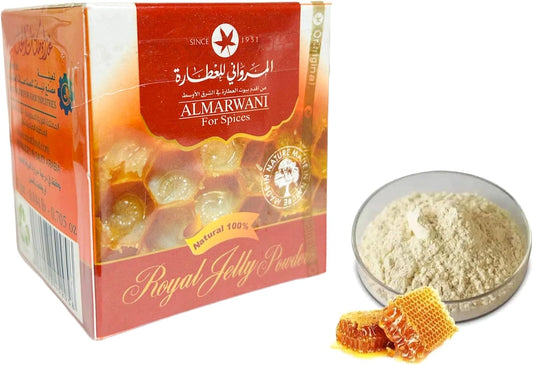 100-pure-natural-almarwani-royal-jelly-powder---immune-support-supplement-20gm---nutrient-rich-superfood---boosts-immunity-overall-health-1