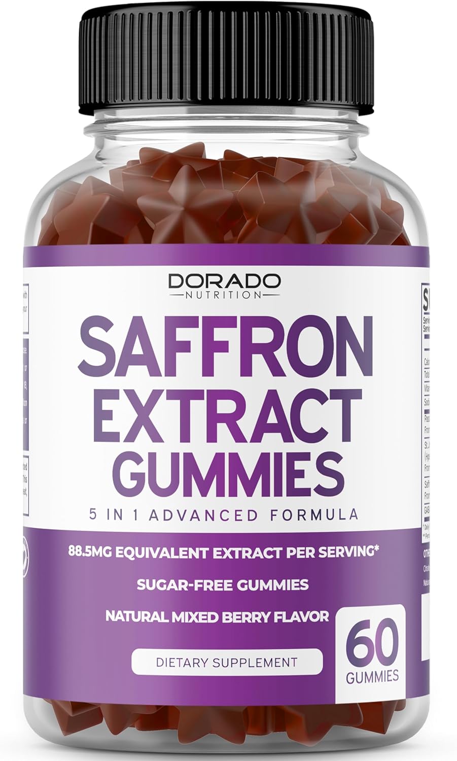 premium-saffron-gummies-with-10mg-spermidine-supplement---sugar-free-and-nutritious-gummy-supplement-from-dorado-nutrition-2