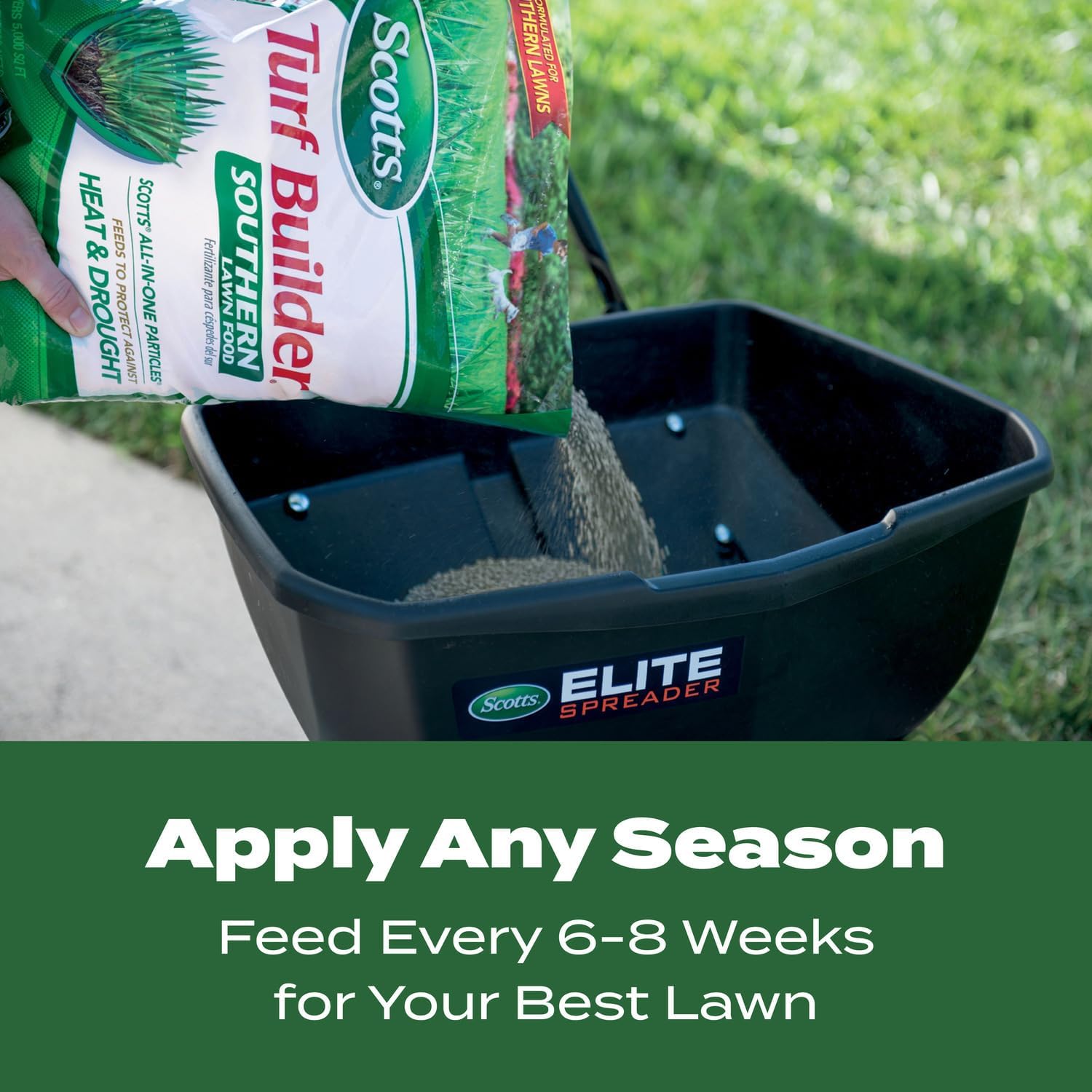 Scotts Turf Builder Southern Lawn Fertilizer - 10,000 sq. ft., 28.12 lbs. - Southern Grass Formula - Espot.com.au